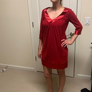 Tiana B red dress